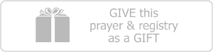 Give this prayer as a gift